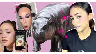 The Moo Deng beauty trend is a desire for a rosy-cheeked hippo appearance that has become popular.