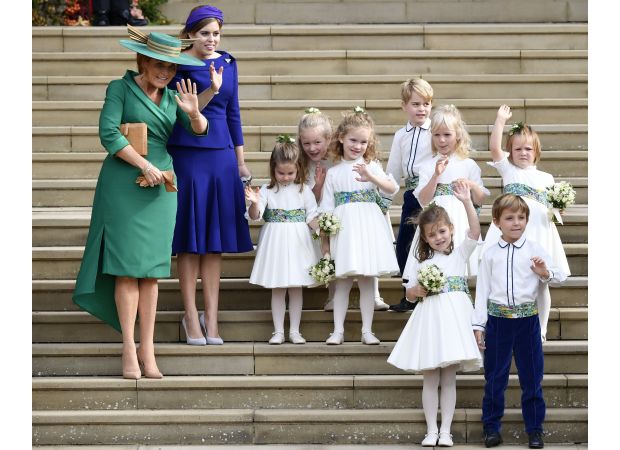 Princess Charlotte's close companion has been identified as a woman nearly 30 years her senior.