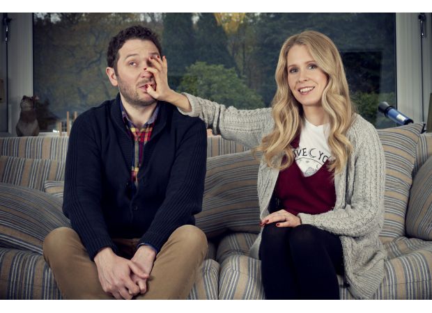 Lucy Beaumont reveals secret agreement with Jon Richardson during split reveal.