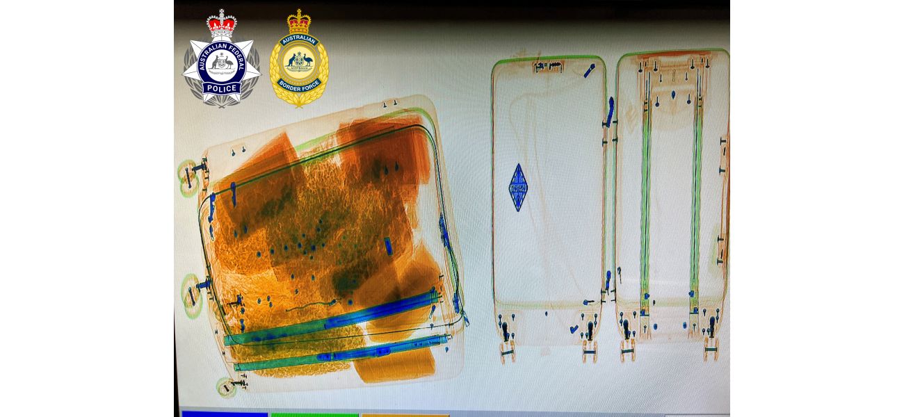 Police confiscate drugs worth $29 million at Sydney Airport.