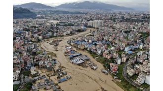 At least 66 people in Nepal die due to flooding and landslides.