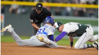 Rockies suffer another 100-loss season as Dodgers dominate.