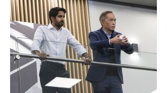 BBC show Industry reveals behind-the-scenes dynamics of cutthroat finance industry, with one actor admitting to a lack of eye contact for months.