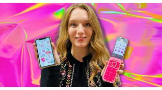 I swapped my iPhone for a Barbie flip phone, saying goodbye to Apple and welcoming fabulousness.