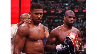 Anthony Joshua is temporarily banned after being knocked out by Daniel Dubois.