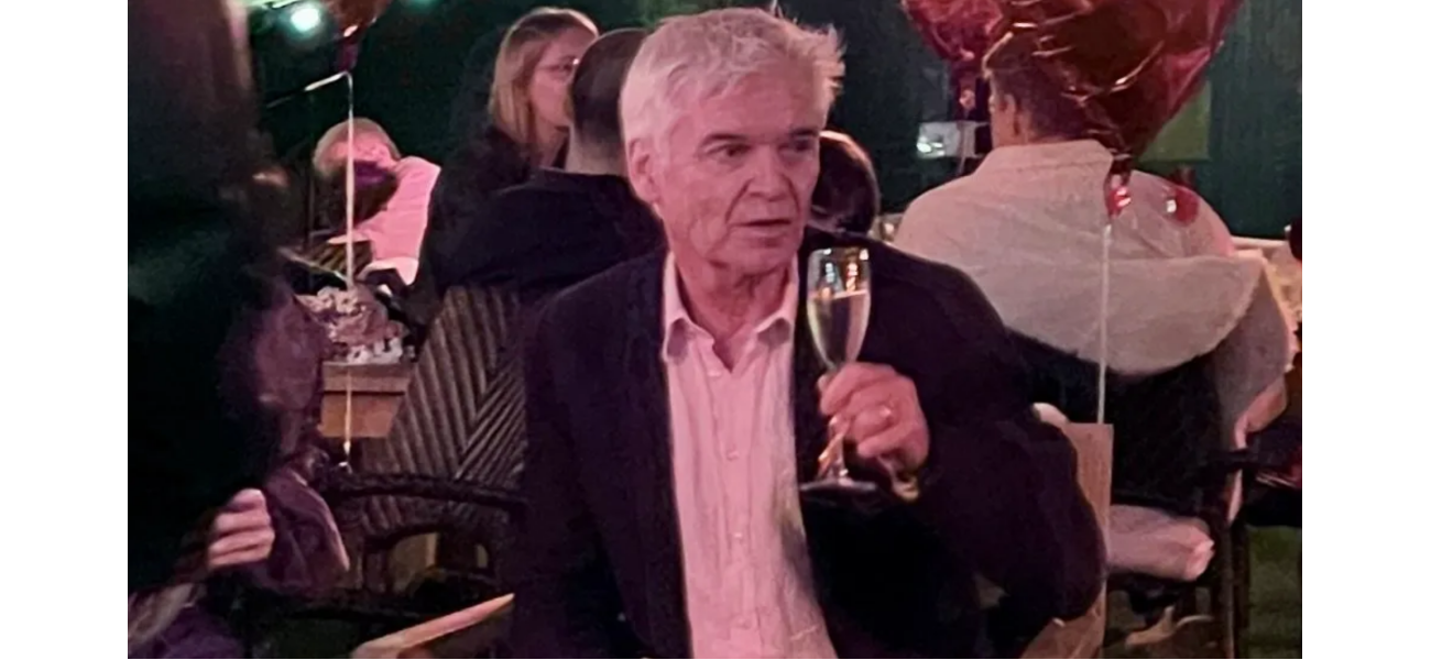 Phillip Schofield celebrates engagement with champagne as fans anticipate his TV return.