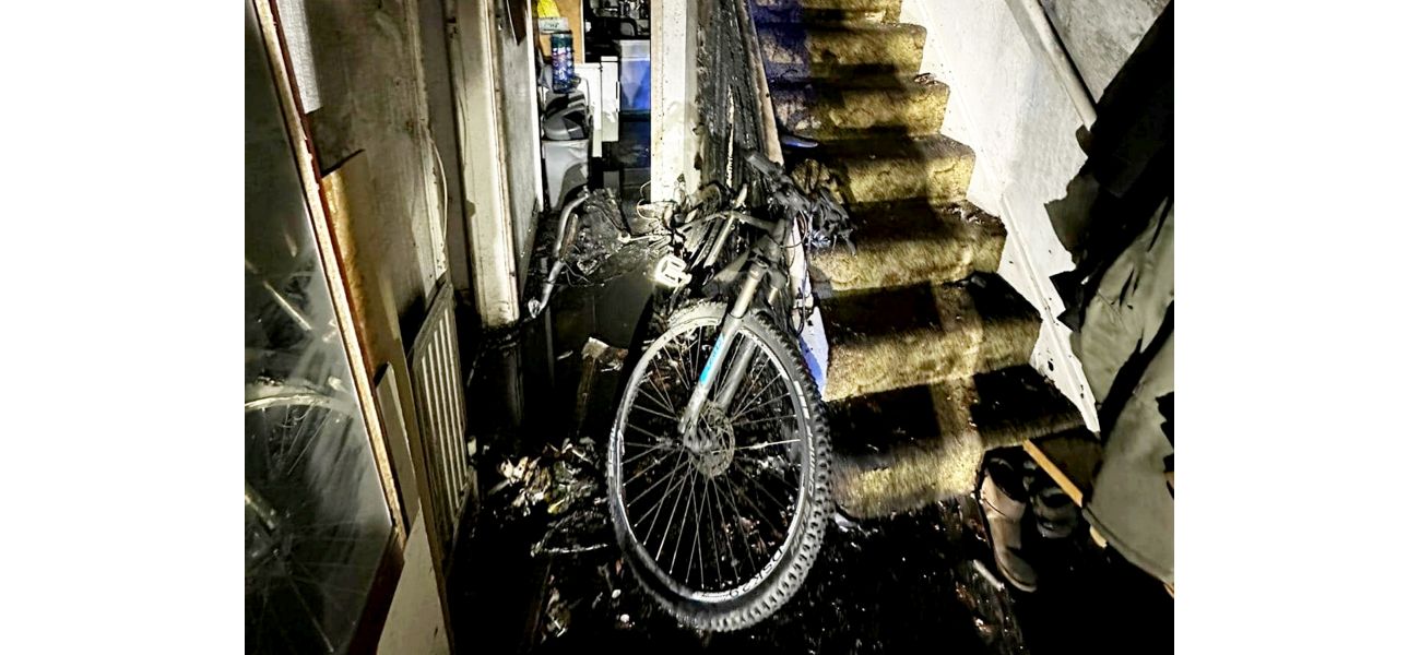 E-bike battery blamed for destructive house fire by fire chiefs.