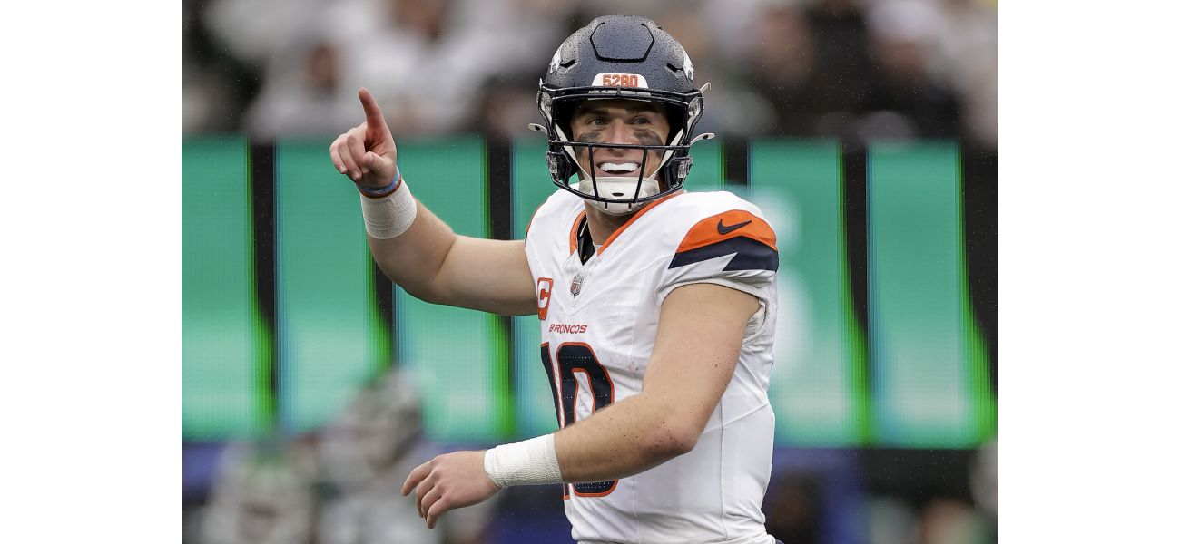 Broncos' rookie QB Bo Nix bounces back from rough start, throwing his first career touchdown pass.
