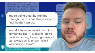 I had an experience with an AI therapist for a month and here's what occurred.