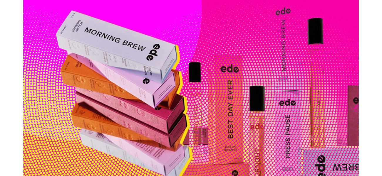 Use Ede's roll-on aromatherapy scents to manage burnout and brain fog.