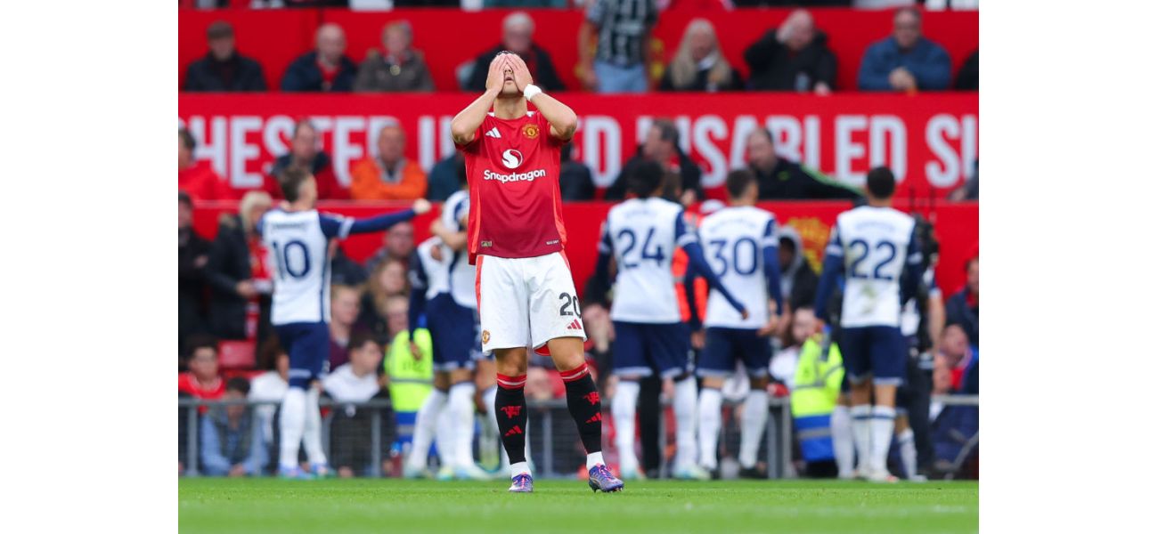 Criticism for Man Utd player's decision in loss to Tottenham described as 'criminal' and 'unthinkable'.