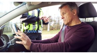 Possible paraphrase: Motorists who have been drinking may be required to take a breath test before driving.
