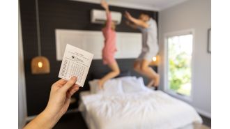 Man from NSW has big lotto win, causing spine-tingling excitement.