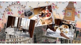 Experience a unique twist on tea time with the London Eye's exclusive afternoon tea.