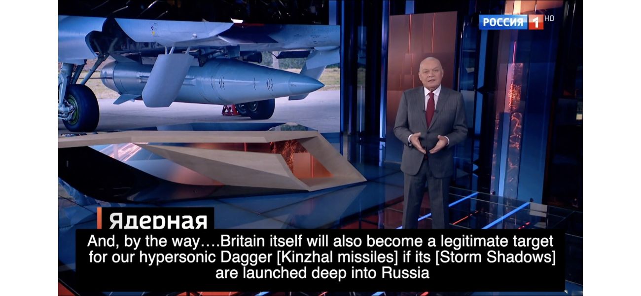 Kremlin's top spokesperson cautions that leader may launch nuclear attack on London.