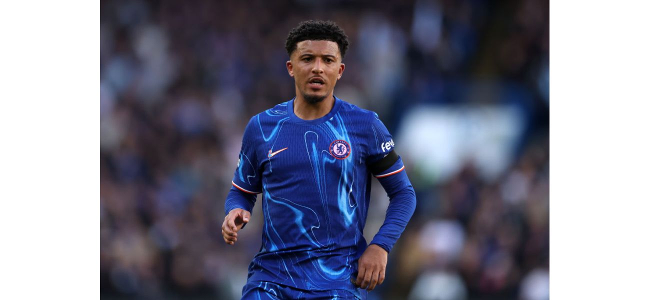 Jadon Sancho is performing well for Chelsea, which may be a dig at Erik ten Hag and Manchester United.