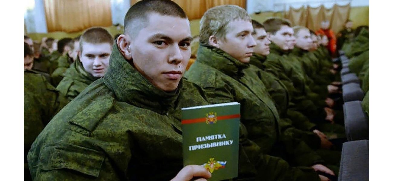 Putin calls for 133,000 more troops to join the front line.