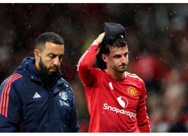 A Manchester United player received criticism for sharing injury news on social media after a loss to Tottenham.