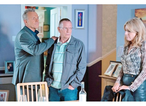 A surprising reunion on EastEnders for a long-awaited couple, with Ian catching them.