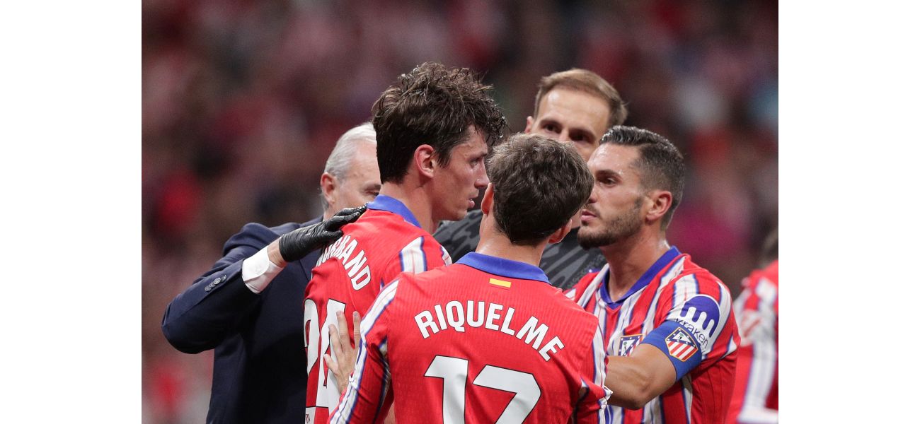Atletico Madrid has announced that Robin Le Normand, who won Euro 2024, sustained a serious brain injury during the game against Real Madrid.