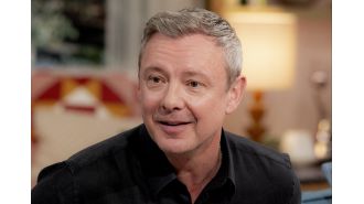 John Simm is shocked to learn his dad is not his biological father.
