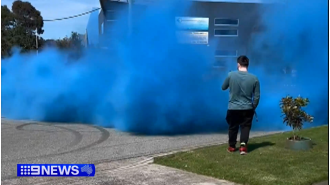 A soon-to-be dad's gender reveal with a car stunt goes wrong, so he should have celebrated with a cake instead.