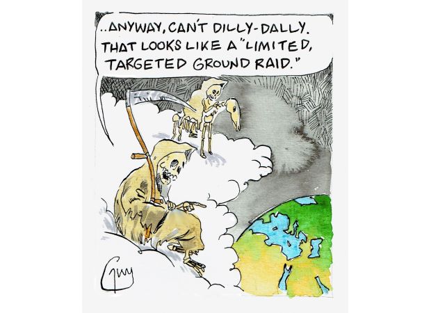 A comic strip created by Guy Venables and published in Metro newspaper on a daily basis.