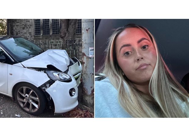 Reality TV star from Gogglebox claims driver pretended to have a heart attack following serious car accident.