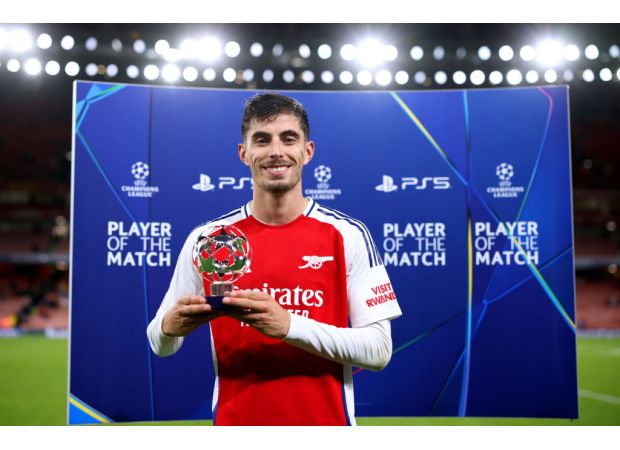 Arteta gives kudos to Havertz after PSG win, calls him 