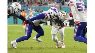 Von Miller of the Bills receives a 4-game suspension from the NFL due to violation of personal conduct policy.