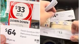 Coles addresses viral video of employee appearing to raise prices in response to recent events.