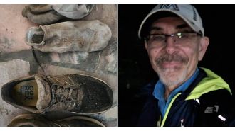 Father braves hurricane aftermath to give daughter away on her wedding day, walking 30 miles.