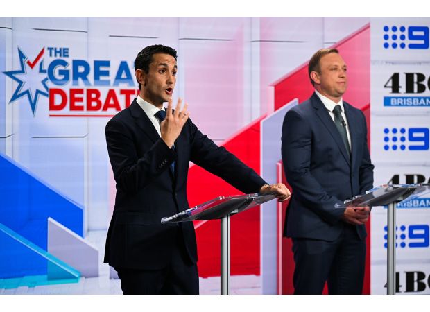 Crisafulli narrowly beat Miles in the Great Debate before the upcoming election.