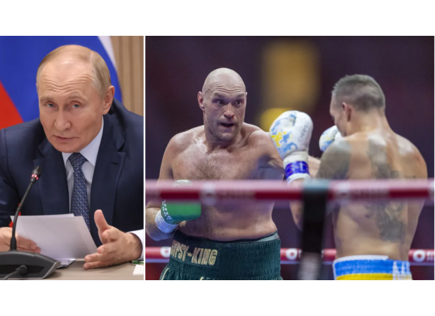 Boxer Tyson Fury's recent use of expletives before his rematch with Oleksandr Usyk has drawn comparisons to Russian leader Vladimir Putin.