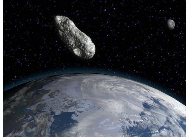 Scientists claim multiple asteroids caused dinosaurs' extinction.