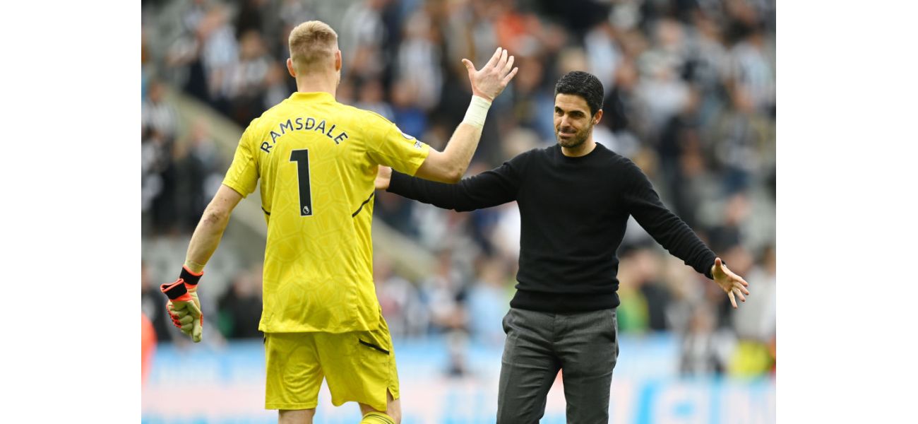 Arteta reminds Ramsdale to be prepared for set-piece situations as he returns to Arsenal.