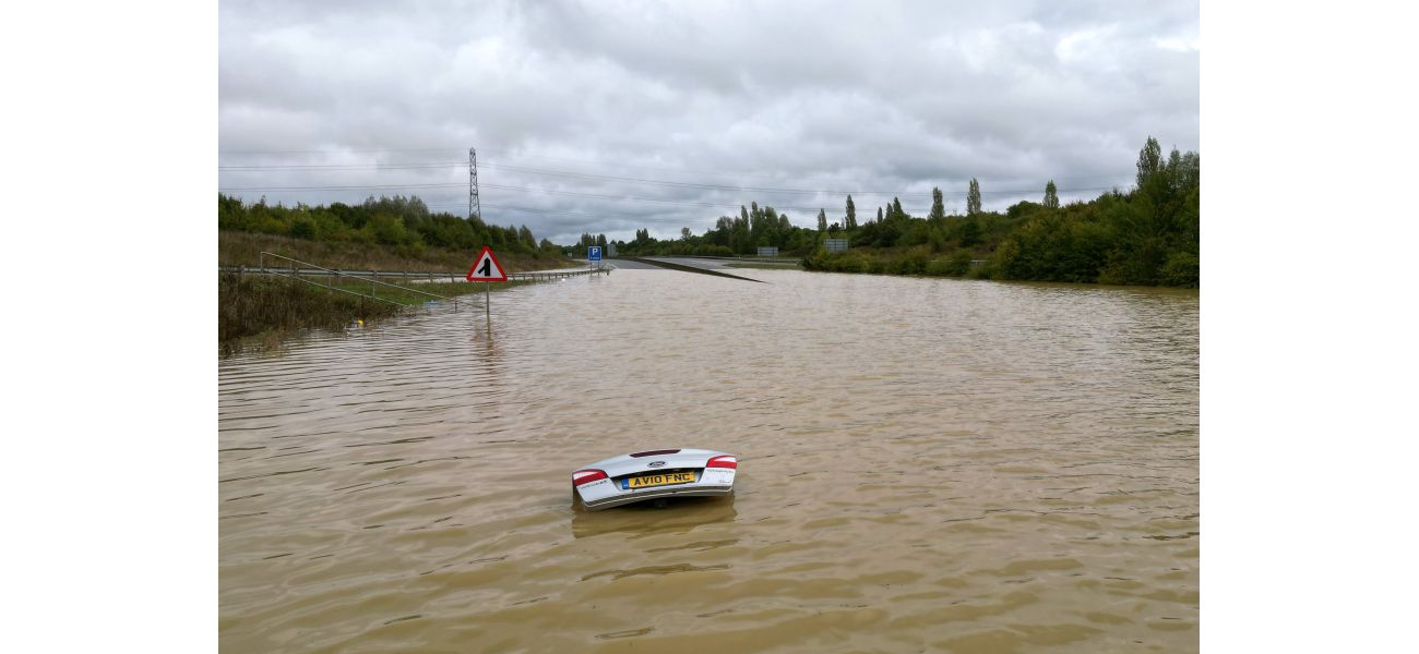 Road may reopen soon after removing 29 Olympic pools worth of water.