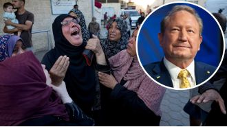 Australian billionaire promises $18 million to help Gaza