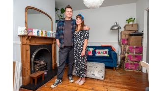 A family of freelancers struggled to secure a mortgage for their £410,000 three-bedroom home due to having four children.