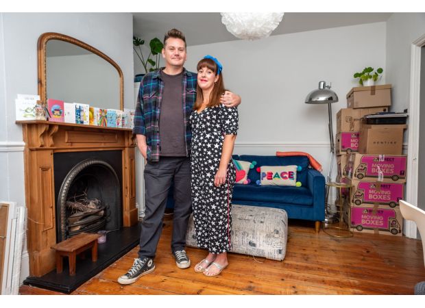 A family of freelancers struggled to secure a mortgage for their £410,000 three-bedroom home due to having four children.