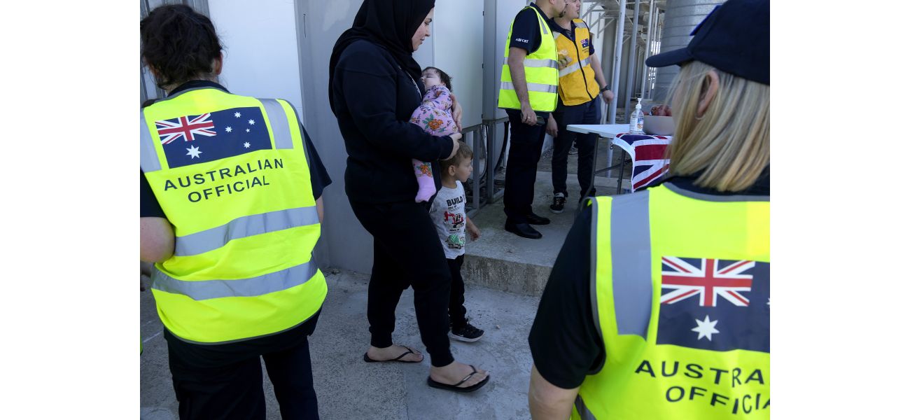 A relieved Australian expresses gratitude after escaping a tense situation without incident.
