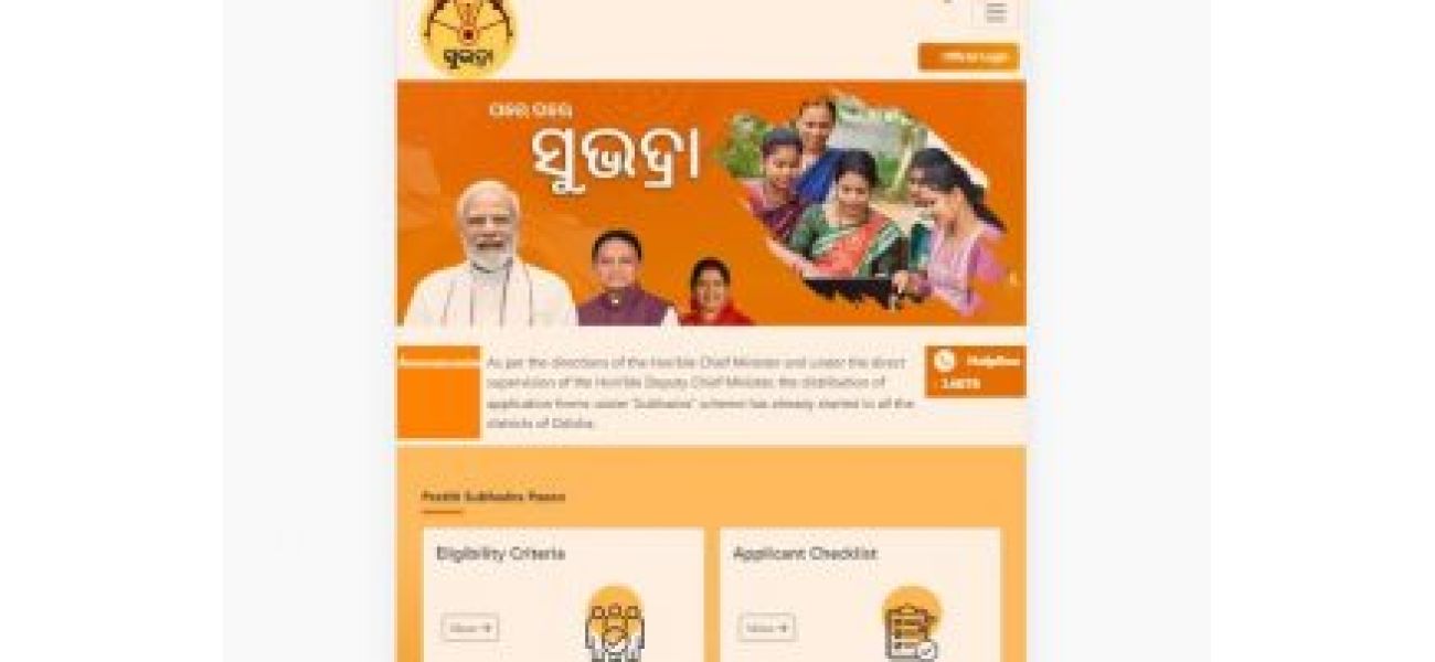 40 lakh women will receive Rs 5,000 from Subhadra scheme on October 9.