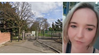 A woman died from a heart attack after being raped orally by a stranger.