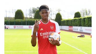 Man Utd officially sign Chido Obi-Martin from Arsenal, a young and promising striker.