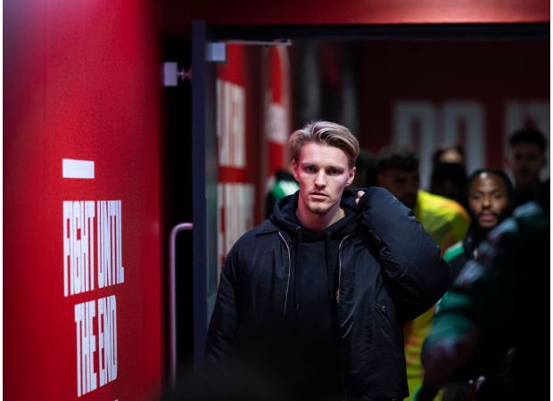 Odegaard reveals unexpected injury news before Arsenal's match against Southampton.