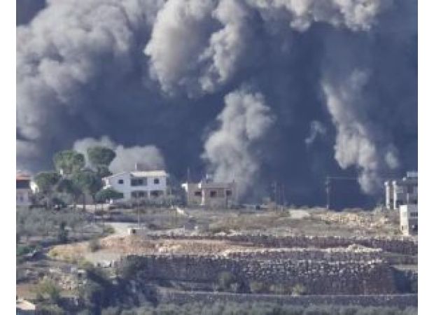 Israel is increasing airstrikes in Lebanon while many people evacuate.