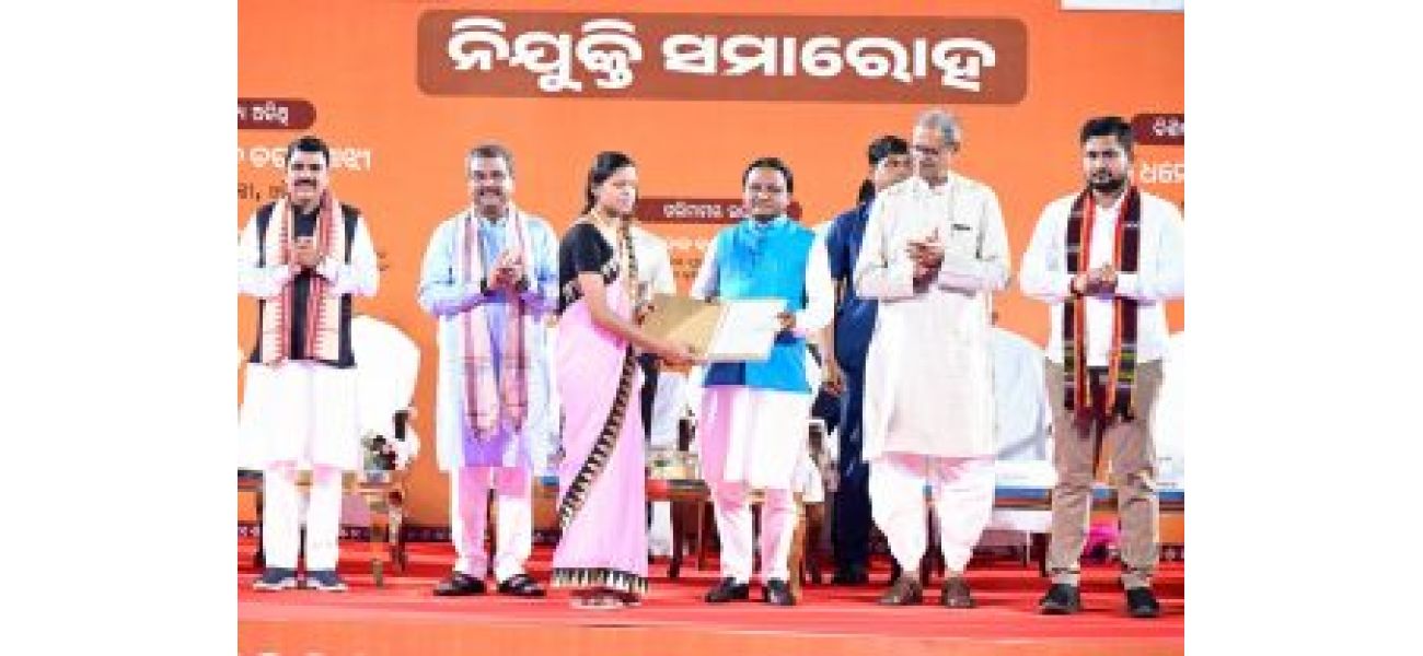 In just one day, Odisha hired more than 16,000 junior teachers.