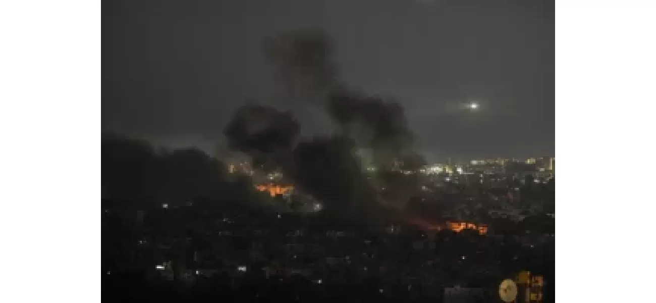 Israel bombards Lebanon, targeting areas in Beirut and the northern region.