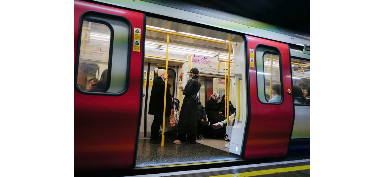 A spooky London Underground journey where trains stop at the same station twice, known as the 'ghost ride'.