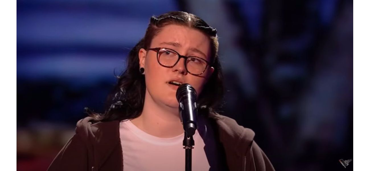 Emotional singer on The Voice UK moves audience to tears with debut performance.